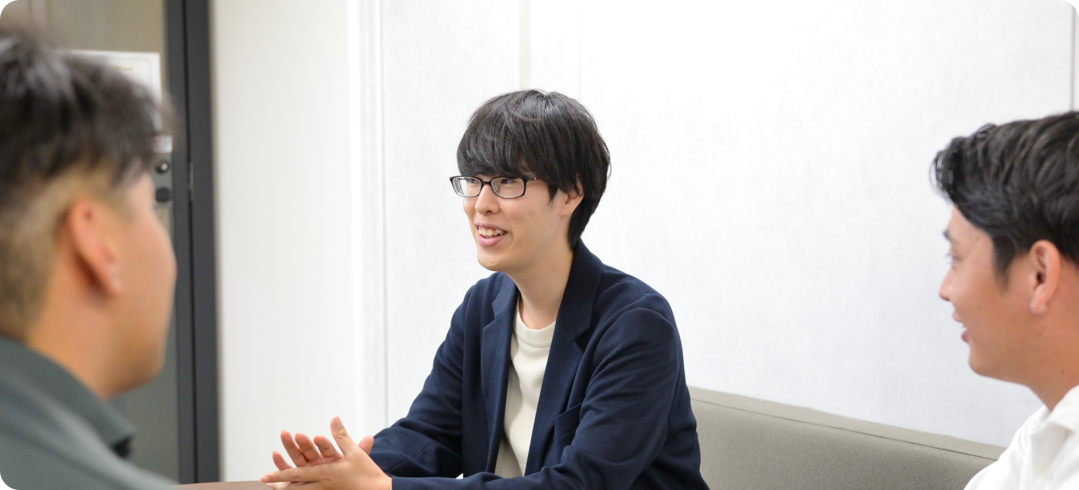 話し合いの写真